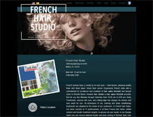 Tablet Screenshot of frenchhairstudio.com
